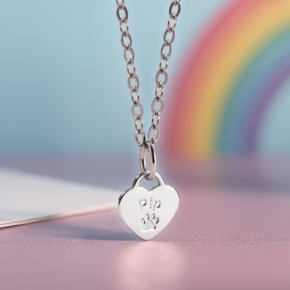 Custom Paw Print Necklace - United Bracelets