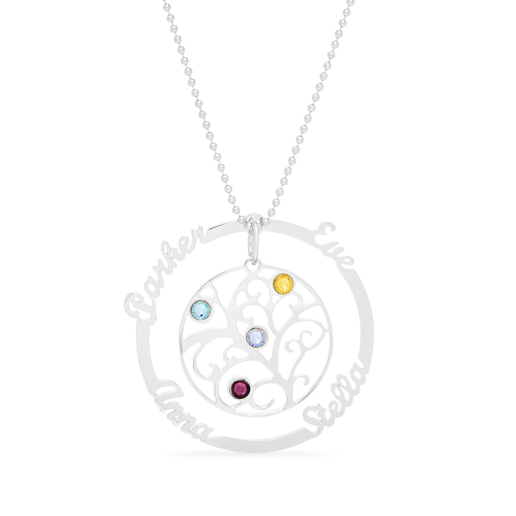 Family Tree Name Necklace - United Bracelets