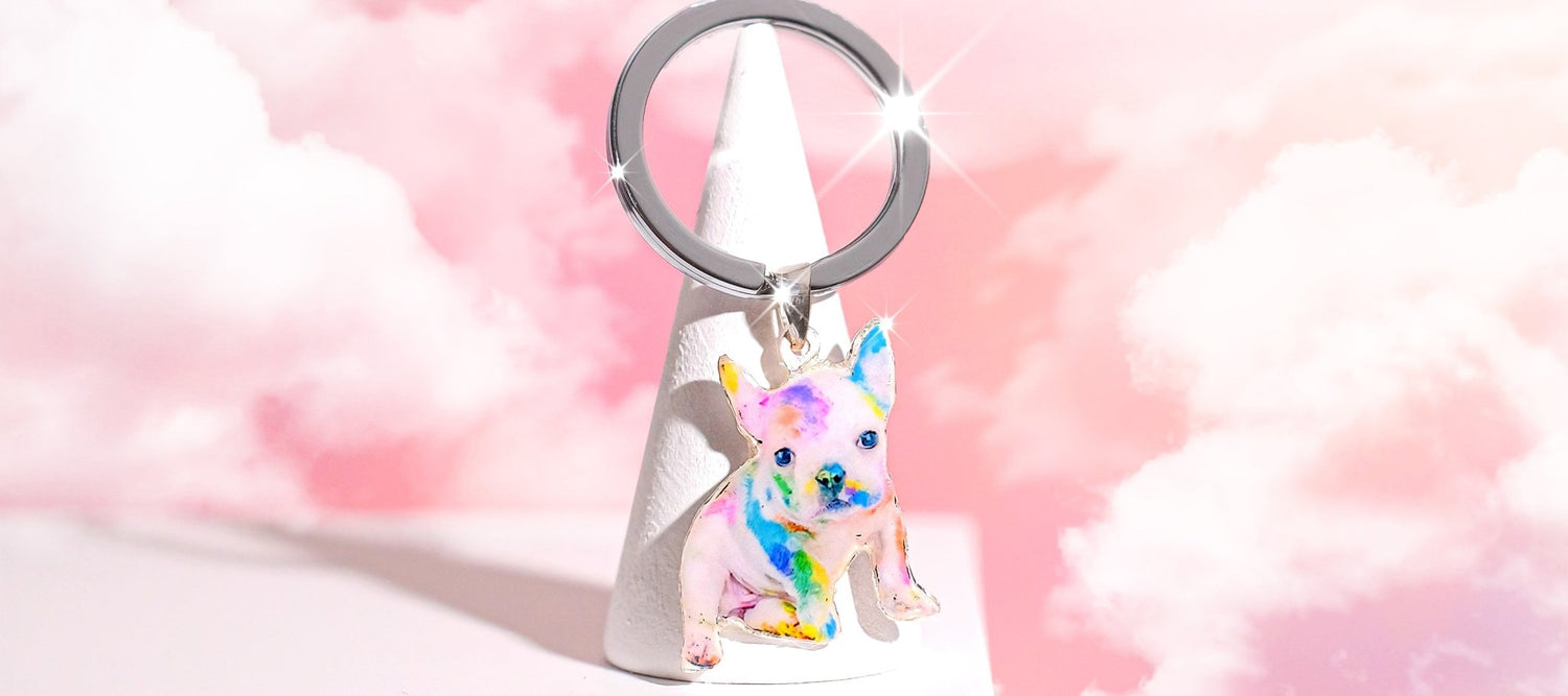 Keep the Unconditional Love of Your Beloved Pet Forever with Our Personalised Pet Photo Keyring - United Bracelets