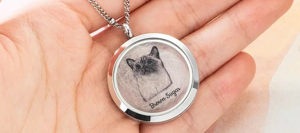 Keep Your Pet Close to You with a Personalized Pet Fur Locket - United Bracelets