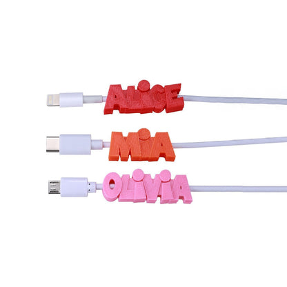 3D Personalised USB Cable - United Bracelets