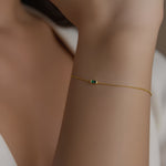 Baguette Birthstone Bracelet - United Bracelets