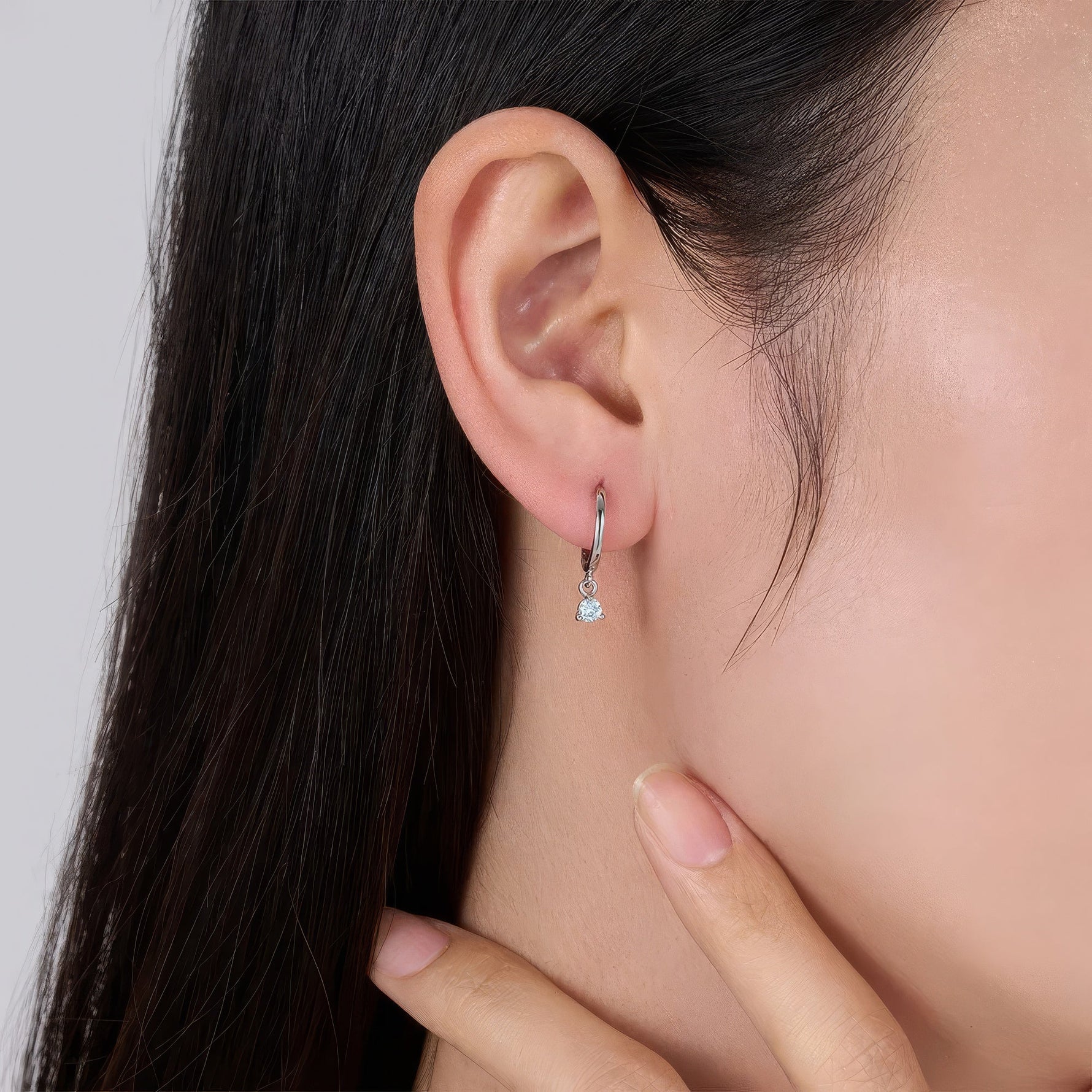 Birthstone Drop Huggies - United Bracelets