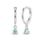 Birthstone Drop Huggies - United Bracelets