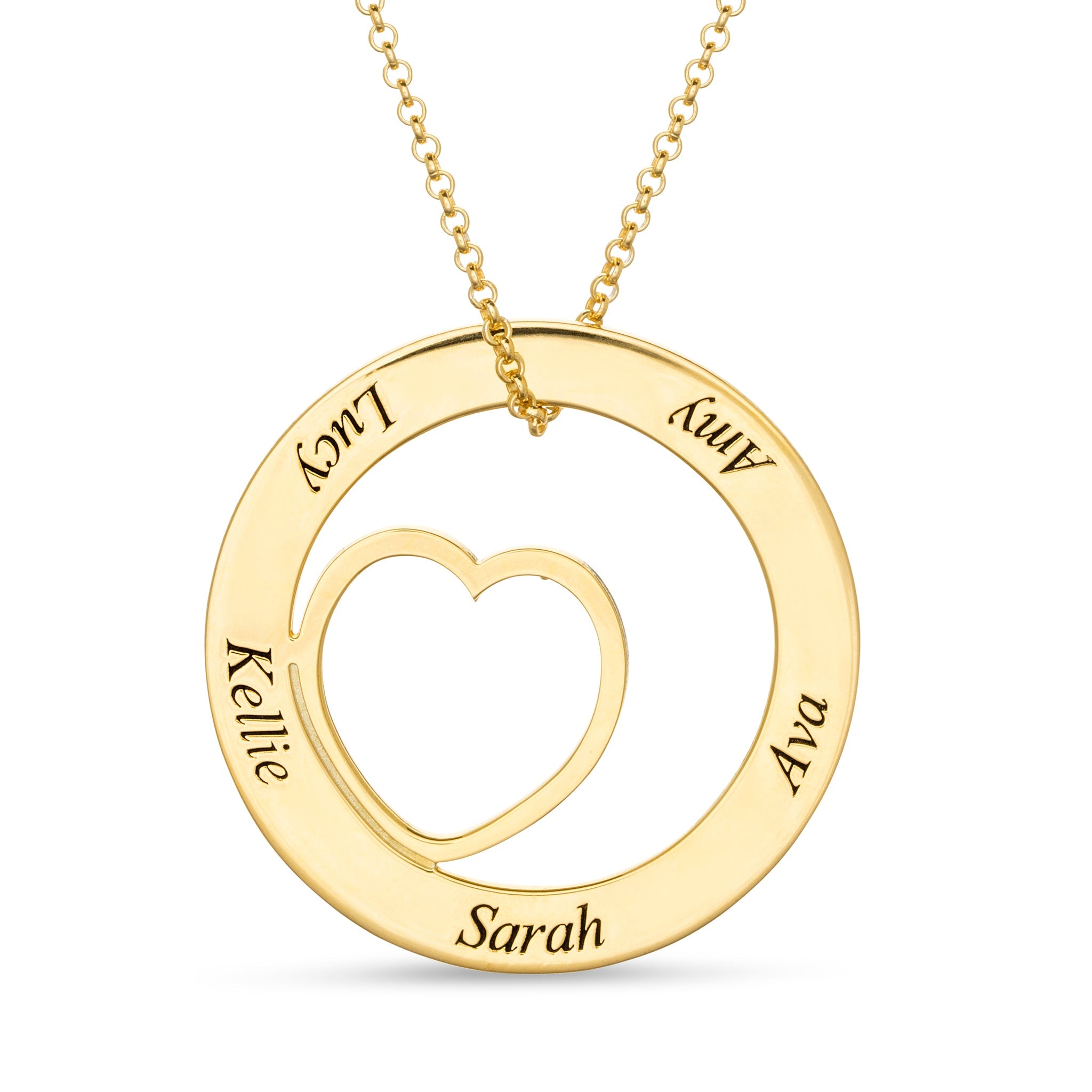 Circle My Heart Necklace - United Bracelets