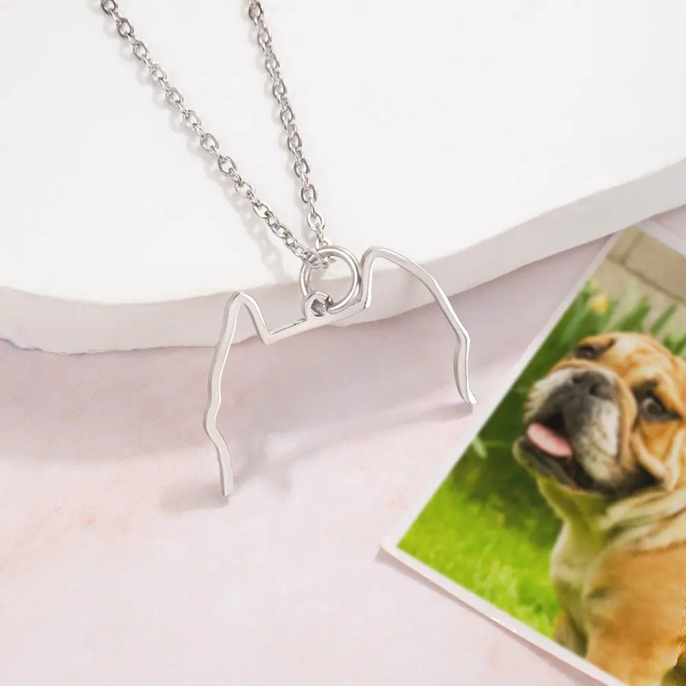 Custom Pet Ears Necklace - United Bracelets