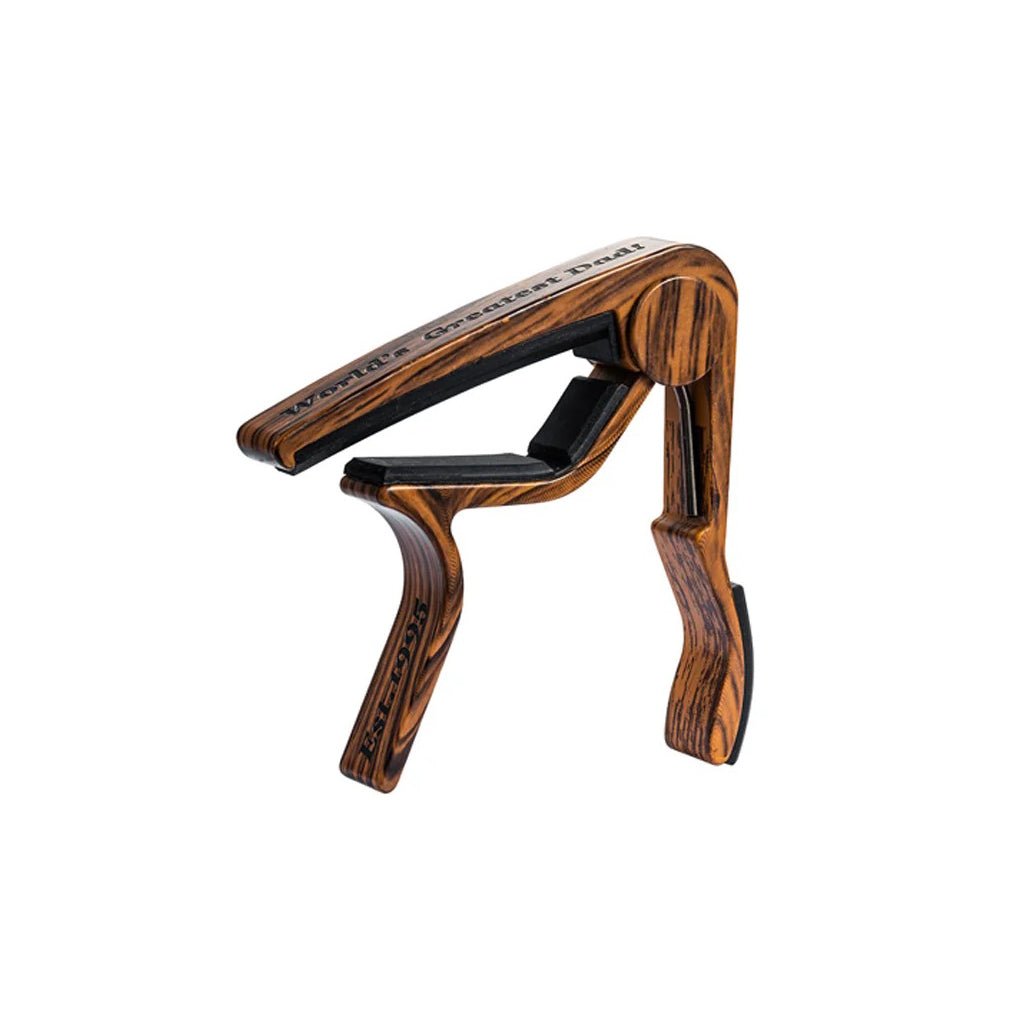 Custom Wood Grain Guitar Capo - United Bracelets