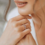 Dainty Birthstone Flower Ring - United Bracelets