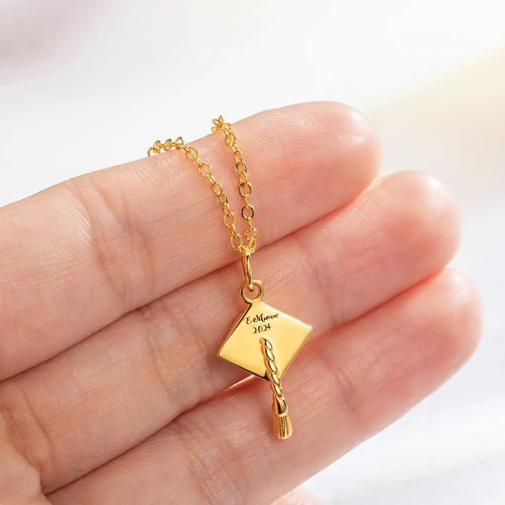 Graduation Cap Pendant Necklace - United Bracelets