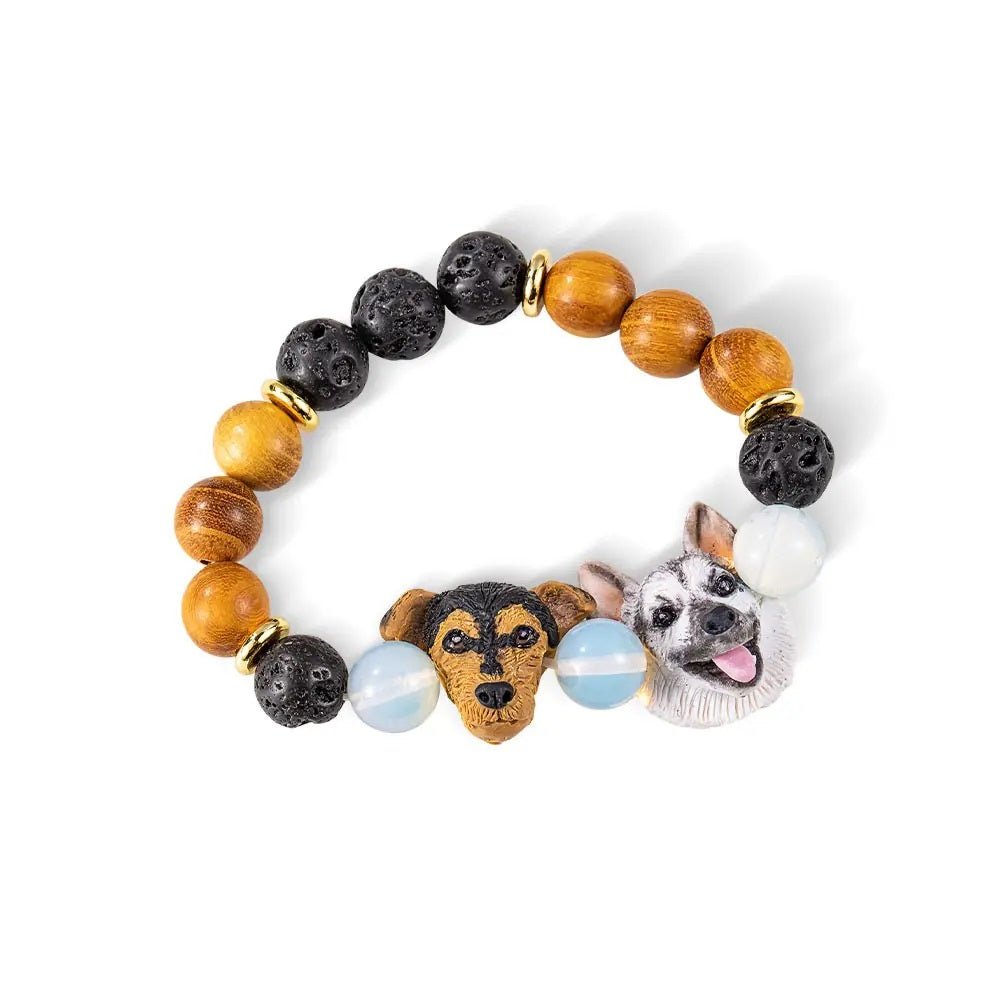 Handcrafted Pet Pendant Bracelet - United Bracelets