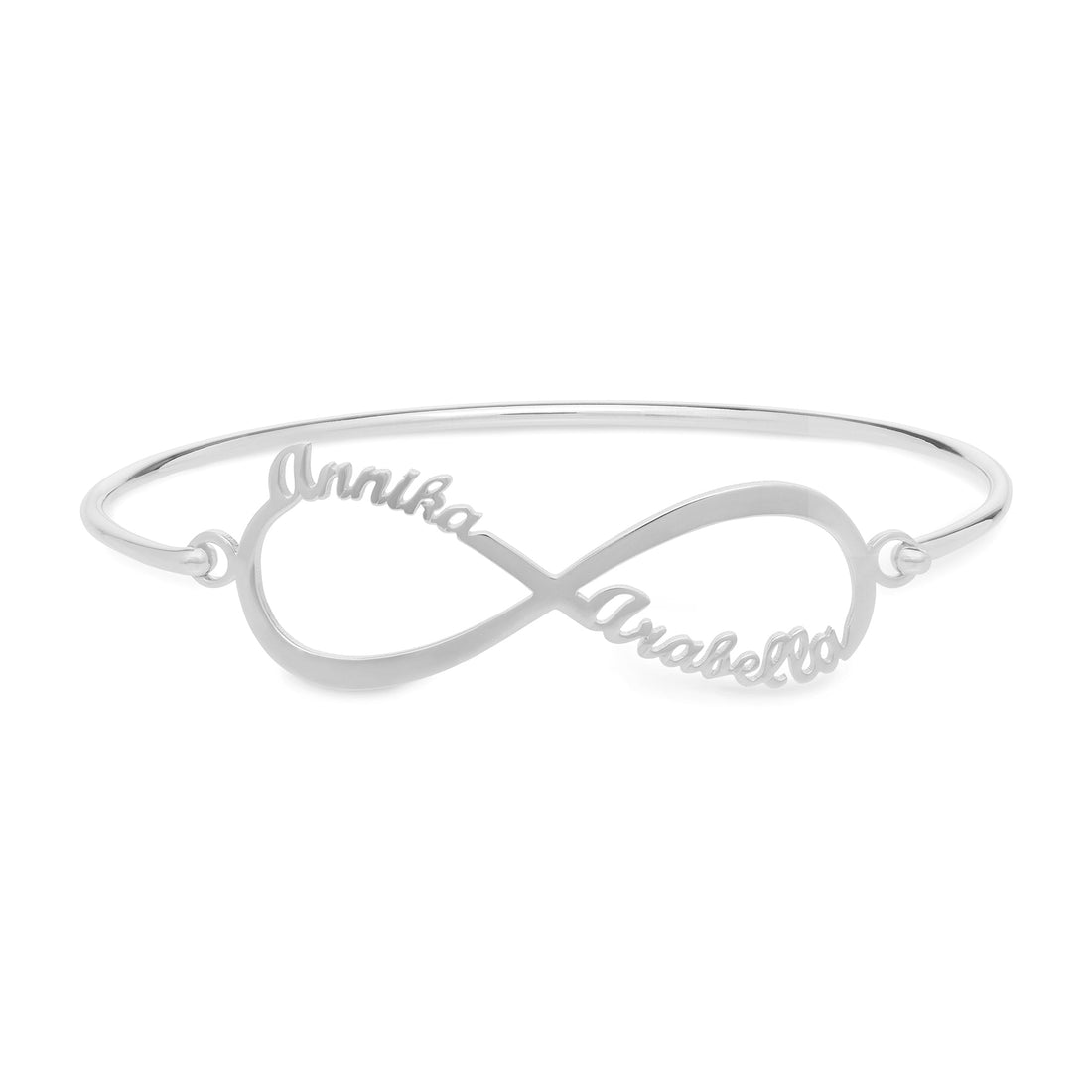 Infinity Name Bangle - United Bracelets