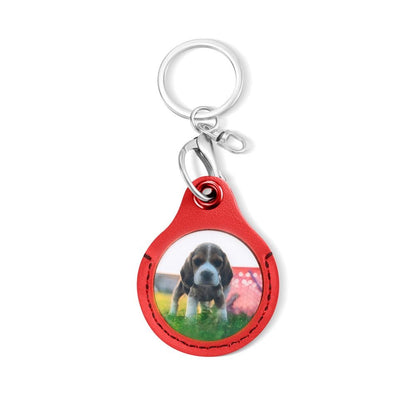 Leather Pet Photo Keychain - United Bracelets