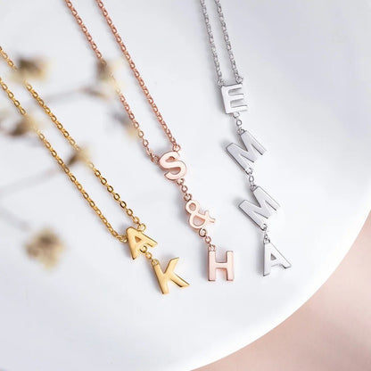 Mini Initial Necklace - United Bracelets