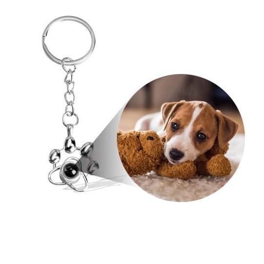 Paw Print Projection Keychain - United Bracelets