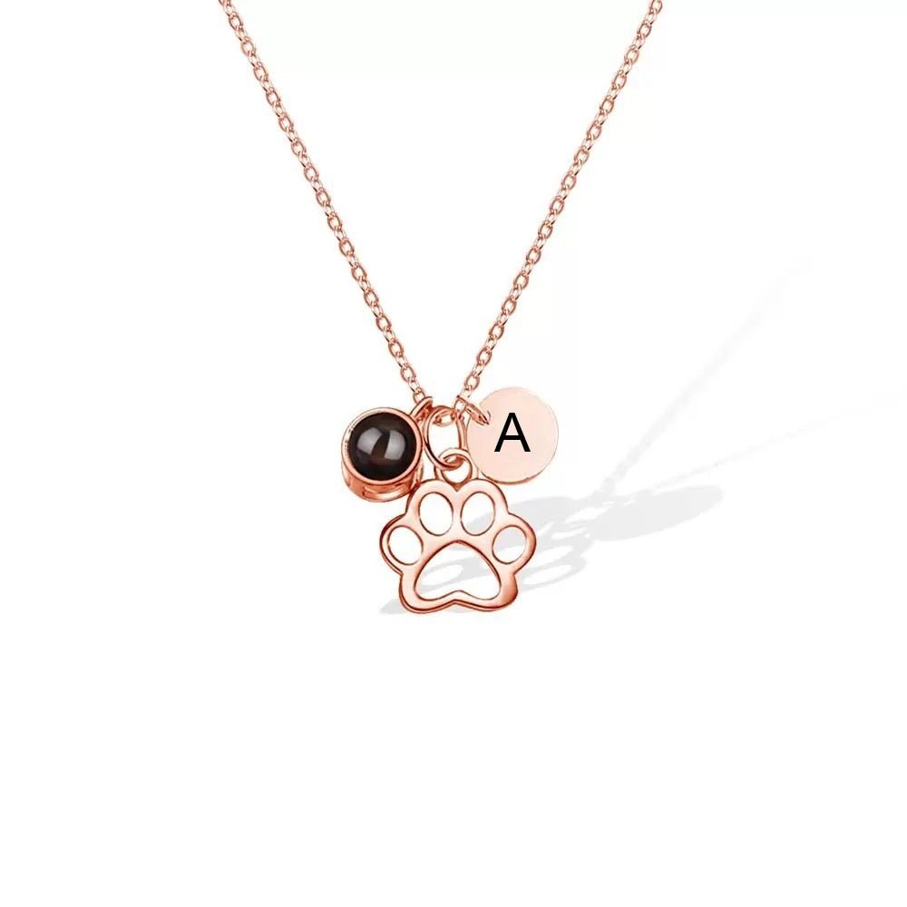 Paw Print Projection Necklace - United Bracelets