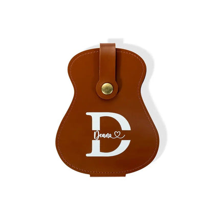 Personalised Guitar Shaped Pick Holder - United Bracelets