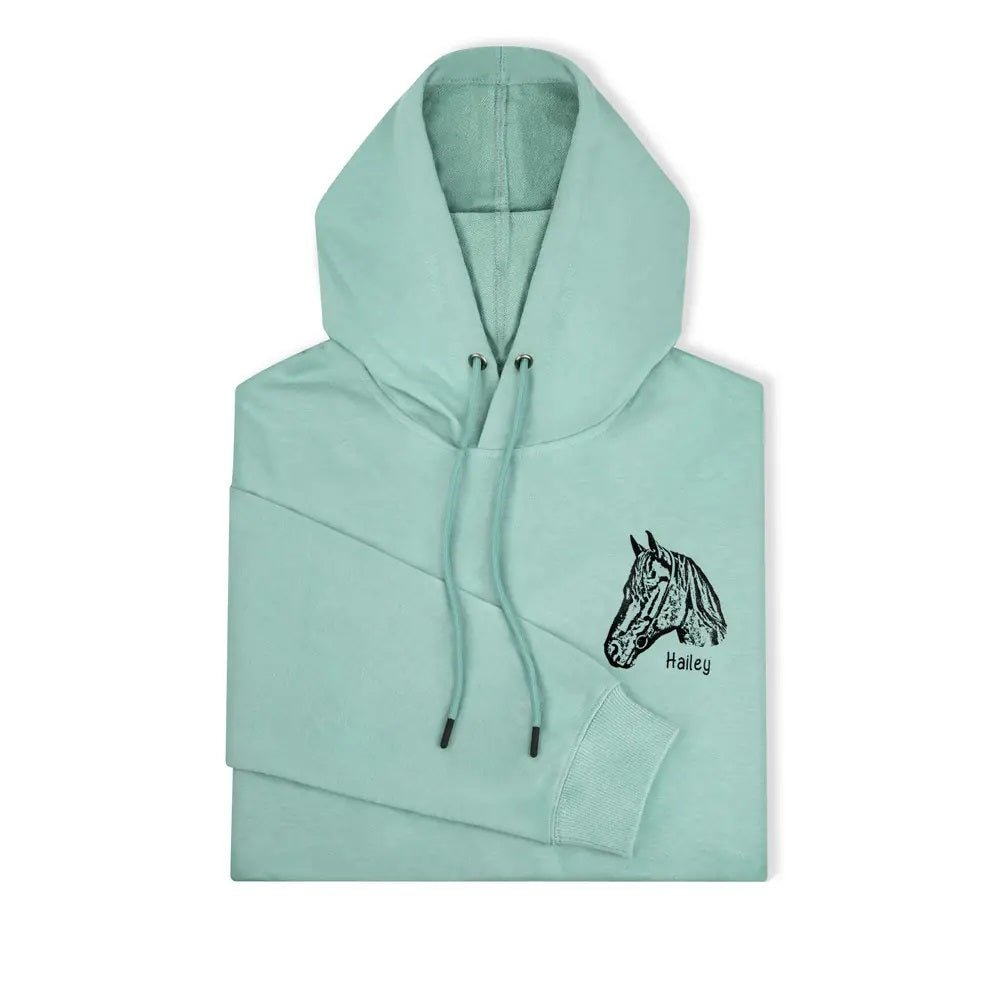 Personalised Horse Portrait Hoodie - United Bracelets