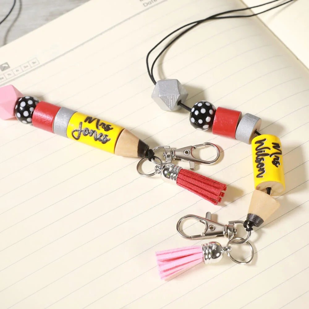 Personalised Pencil Lanyard - United Bracelets