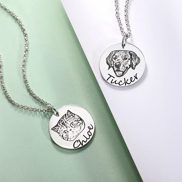 Personalised Pet Disc Necklace - United Bracelets