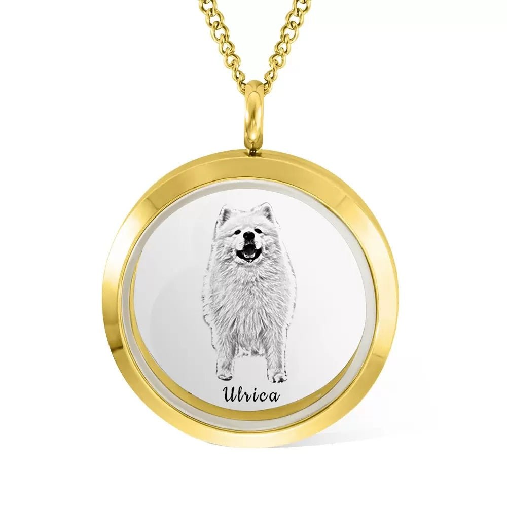 Personalised Pet Fur Locket - United Bracelets