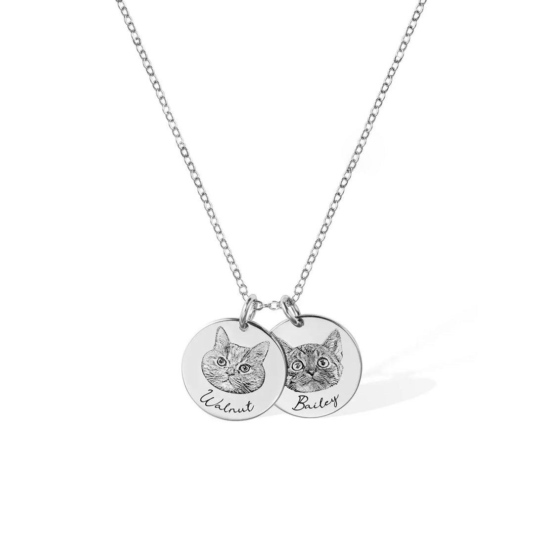 Personalised Pet Multi Disc Necklace - United Bracelets