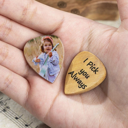 Personalised Photo Guitar Picks - United Bracelets