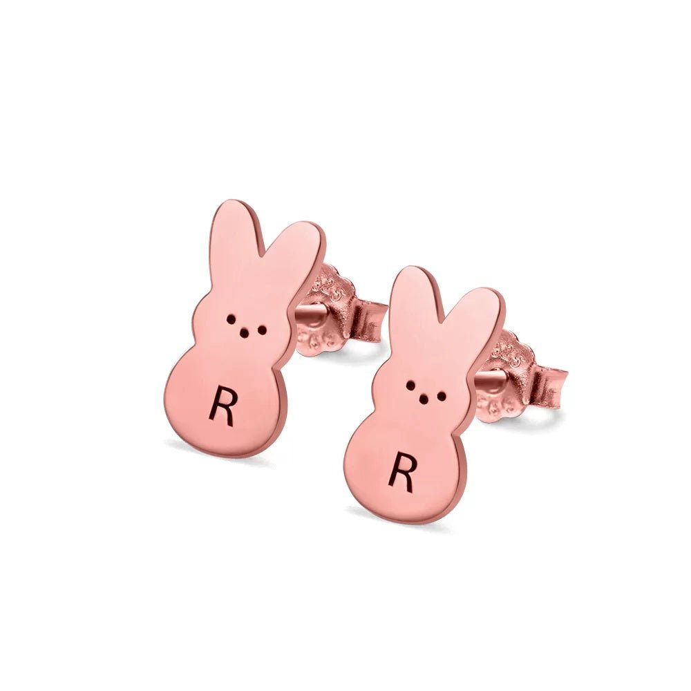 Personalised Rabbit Earrings - United Bracelets