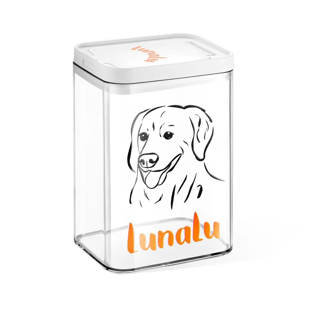 Pet Portrait Treat Container - United Bracelets