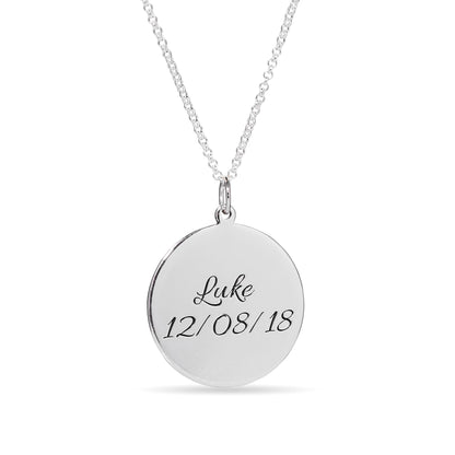 Photo Engraved Pet Disc Necklace - United Bracelets