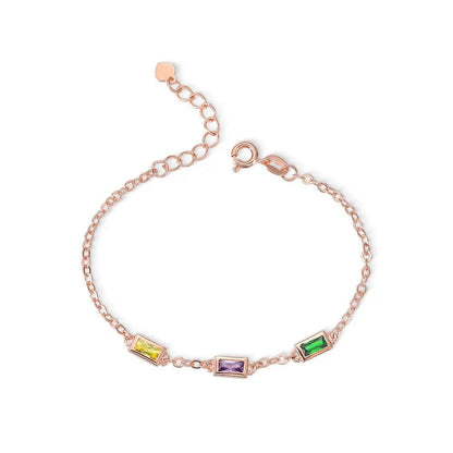 Rectangular Birthstone Bracelet - United Bracelets