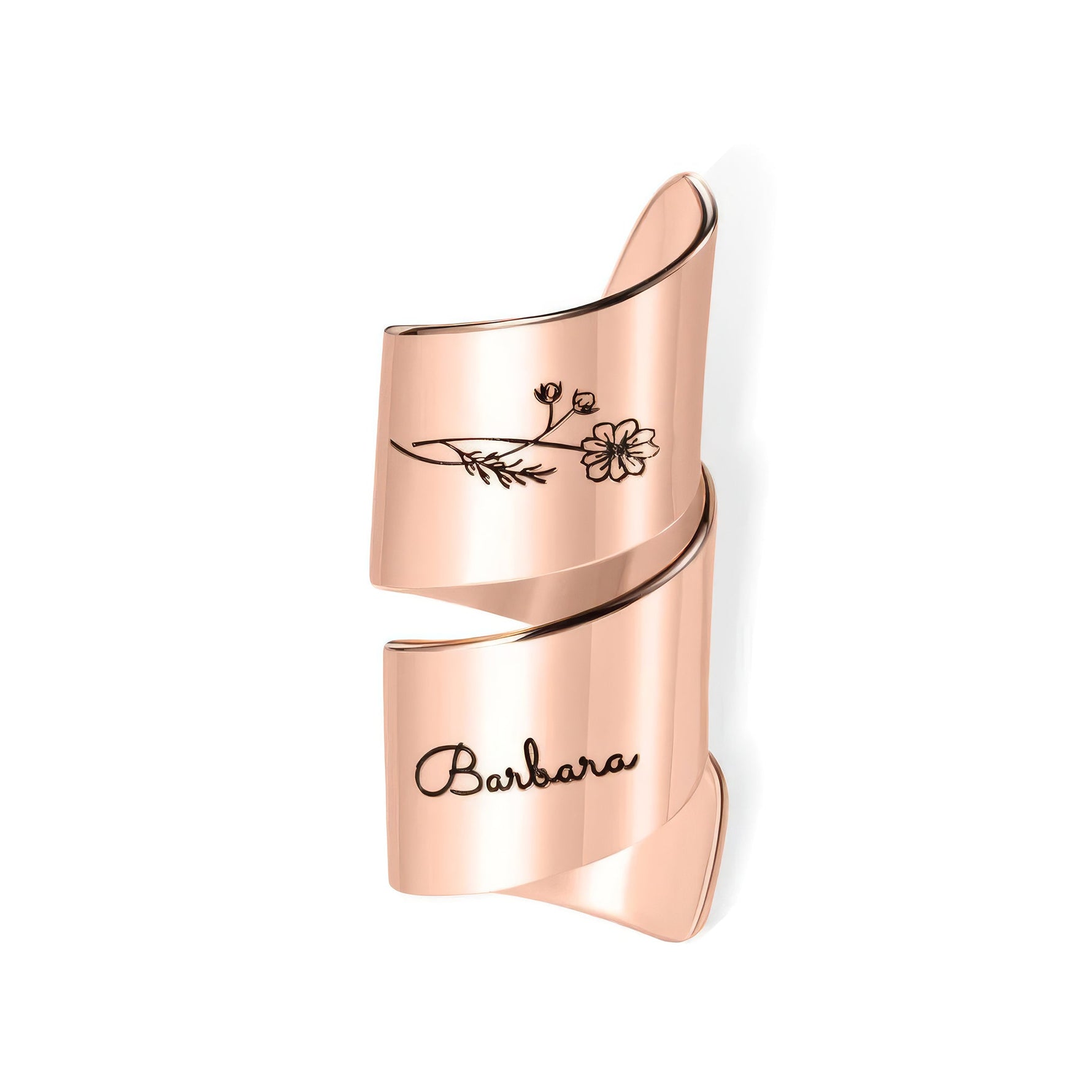 Stethoscope ID Tag with Engraved Birth Flower - United Bracelets