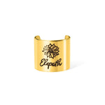 Stethoscope ID Tag with Engraved Birth Flower - United Bracelets