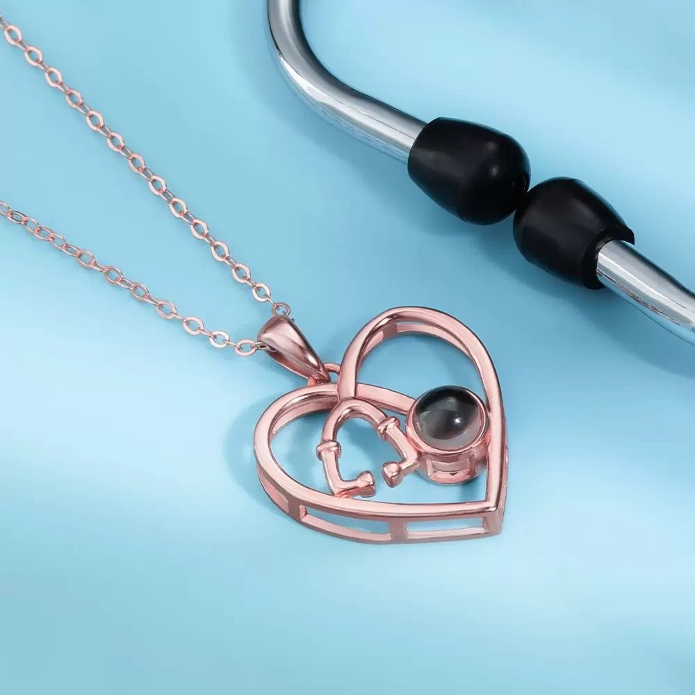 Stethoscope Projection Necklace - United Bracelets