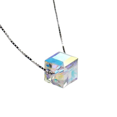 Swarovski Aurora Borealis Necklace - United Bracelets