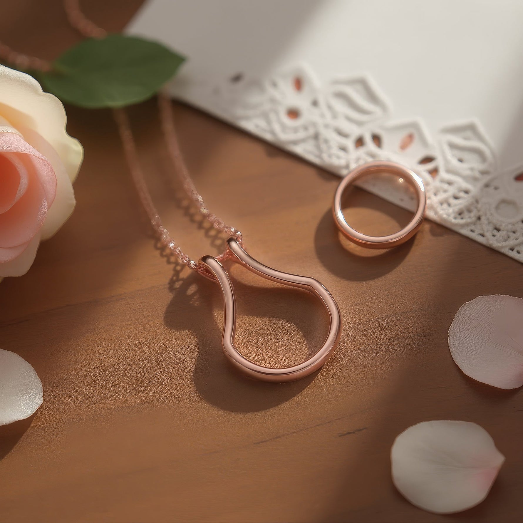 The Original Sterling Silver Ring Holder Necklace - United Bracelets