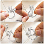 The Original Sterling Silver Ring Holder Necklace - United Bracelets