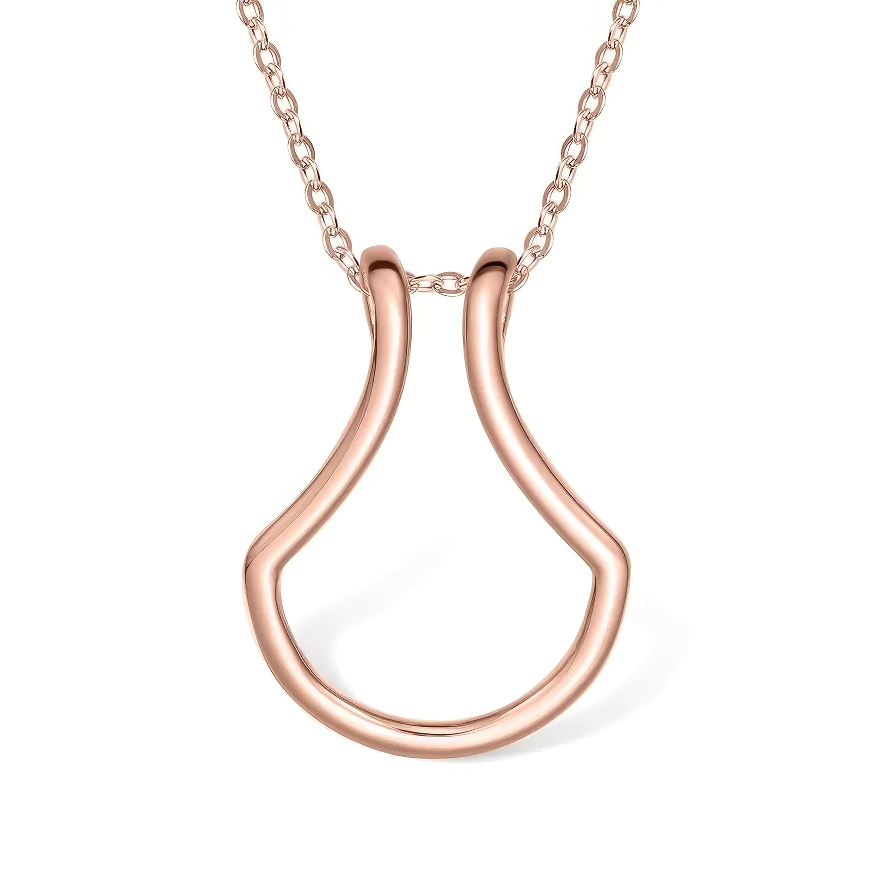 The Original Sterling Silver Ring Holder Necklace - United Bracelets