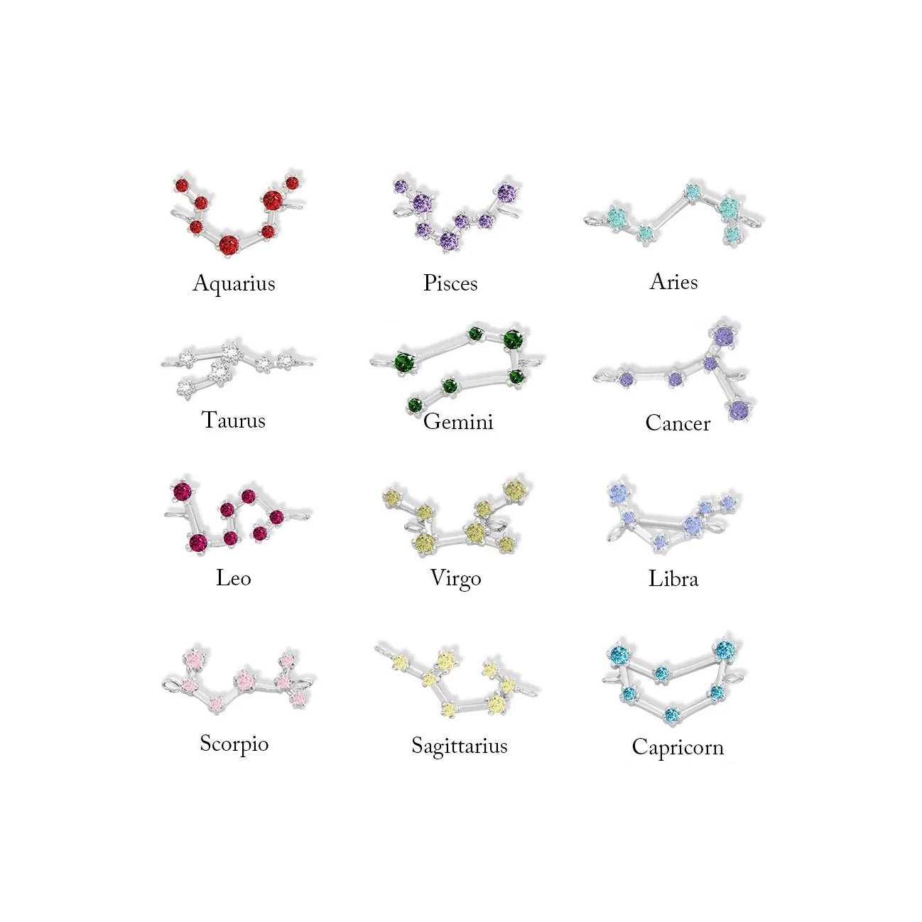 Zodiac Birthstone Bracelet/ Anklet - United Bracelets